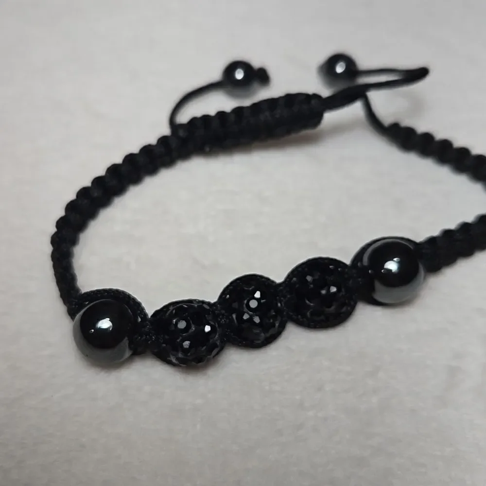 Hematite Adjustable Bracelet